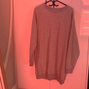 Aritzia tna crew neck sweater dress